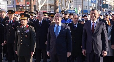 Atatürk'ün Denizli'ye gelişi 95. yılında saygıyla anıldı