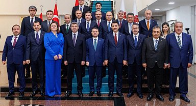 Bakan Gürlek'ten HSK Başkanı sıfatıyla ilk toplantı