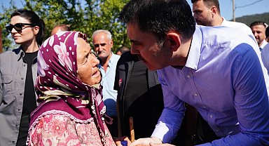 Bakan Kurum'dan 'Sındırgı afet konutları' paylaşımı