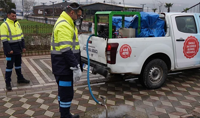 Balıkesir'de halk sağlığı için kışlak mücadelesi