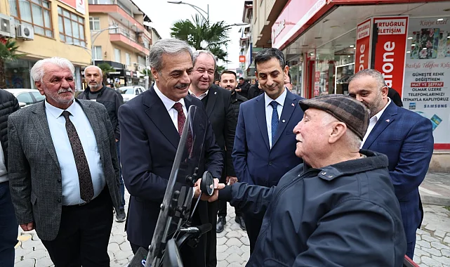 Başkan Alemdar Sakarya Pamukova'da hemşehrileriyle buluştu