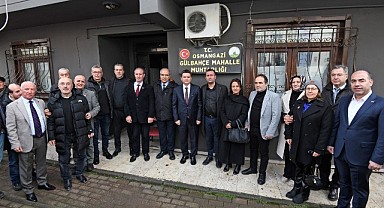 Başkan Aydın Gülbahçe’de Vatandaşla Buluştu