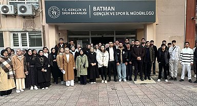 Batman Sasonlu gençler Başkent'e uğurlandı