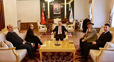 Brezilyalı Büyükelçi'den Başkan Rasim Arı'ya ziyaret