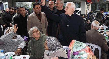 Bursa Büyükşehir'in sofrası bu kez Kestel'e kuruldu