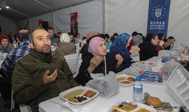 Bursa’da Ramazan Bereketi Şehre Yayılıyor