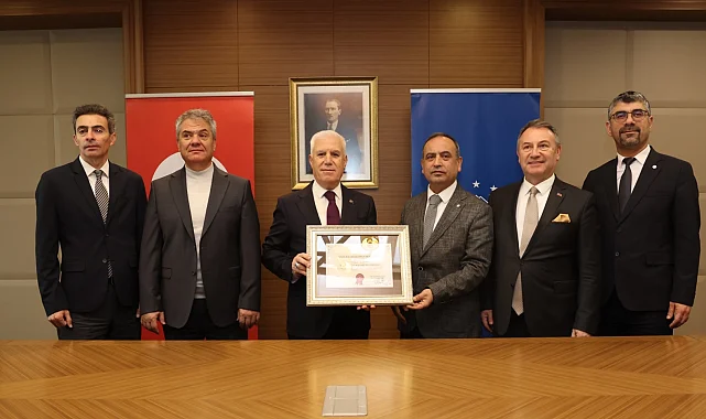 Bursa SAGEB belgesine sahip ilk Büyükşehir Belediyesi old