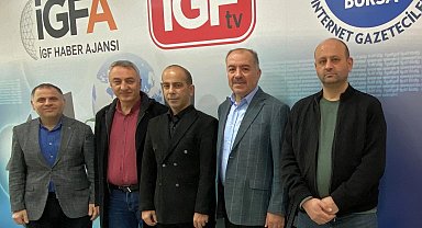 Bursa Sivaslılar Derneği'nden İGFA'ya ziyaret
