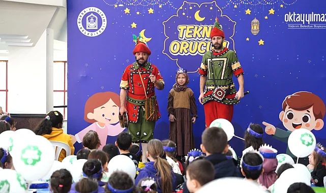 Bursa Yıldırım'da minikler için iftar vakti