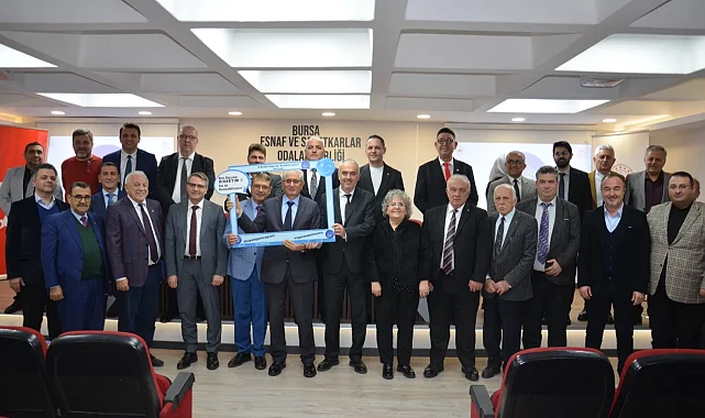 Bursa'da Esnaf Odalarına "Tütün ve Tütün Ürünleriyle Mücadele" eğitimi