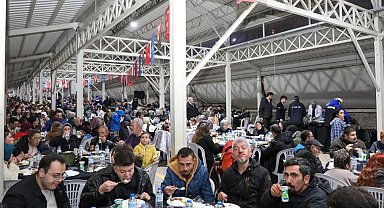 Bursa'nın 'Bereket Sofrası' Yıldırım'da kuruldu