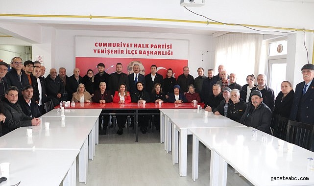 CHP BURSA İL BAŞKANI YEŞİLTAŞ’TAN YENİŞEHİR’DE ERKEN SEÇİM ÇAĞRISI