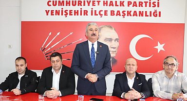 CHP Bursa'dan Yenişehir'de saha çalışması