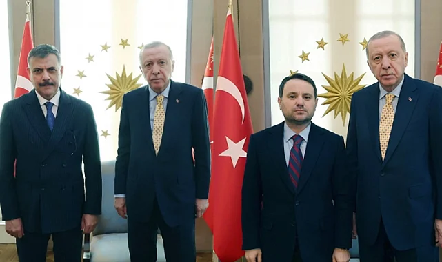 Cumhurbaşkanı Erdoğan, İçişleri ve Adalet bakanlarını Çankaya'da kabul etti