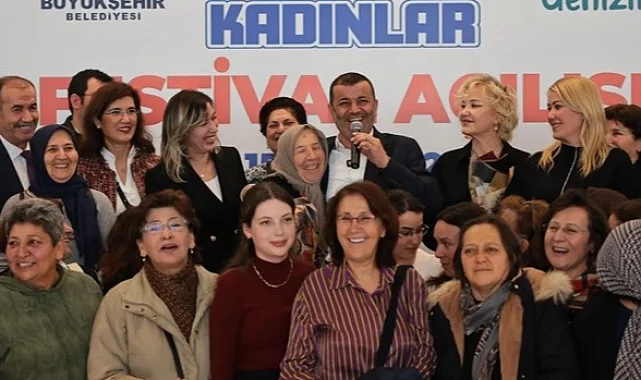 Denizli'de Üreten Kadınlar Festivali kapılarını açtı