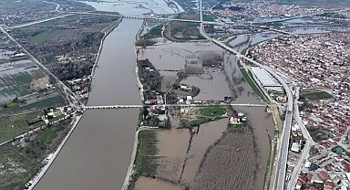 Edirne’de Tunca ve Meriç’te Turuncu Alarm