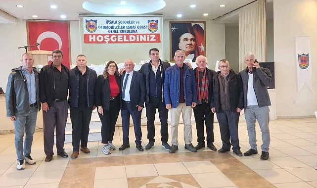 Edirne İpsala Şoförler Odası'nda Kutlubay güven tazeledi