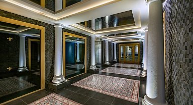 Efesus Stone'un doğal taş koleksiyonları Rai Premium Tekirova Otel'de hayat buldu