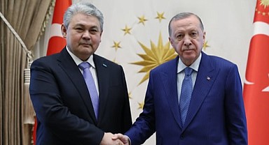 Erdoğan Kazakistan Dışişleri Bakanı İle Görüştü