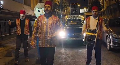 Esenler'de davullu vosvoslar sokaklarda