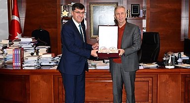 Eyüp Kahveci'den Mansur Yavaş'a ziyaret