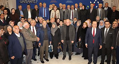 Gaziantep'te Başkan Şahin'den emeklilere müjde