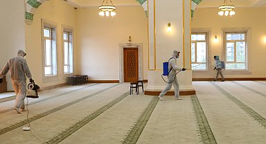 Gaziantep'te camiler mis gibi kokuyor