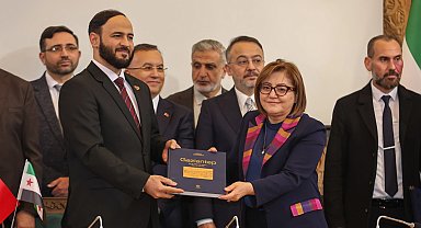 Gaziantep'te Halep'e yeşil alan ve ulaşım desteği