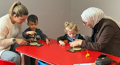 Gemlik’te Minikler Hafta Sonunu Hem Eğlenerek Hem Öğrenerek Geçiriyor