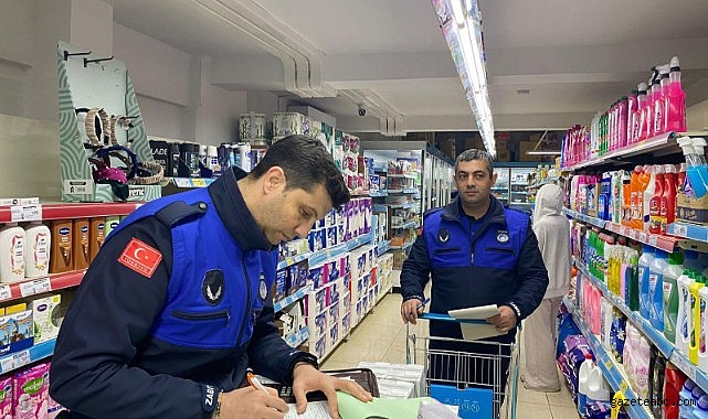 Gemlik’te Zincir Marketlerde Denetim Seferberliği