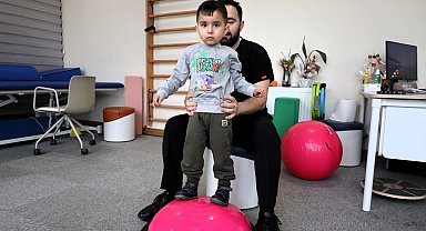 Gonca'da atılan ilk adım, minik Demir'e umut oldu