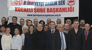 Hürriyetçi Sağlık-Sen Kocaeli Şubesi resmen kuruldu