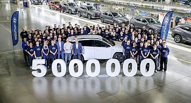 Hyundai Çek fabrikasında 5 milyonuncu aracını üretti