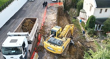 İzmit'te Tüysüzler'e yeni istinat duvarı