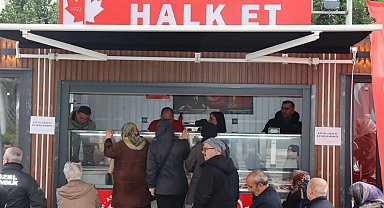 İzmit'te uygun fiyatlı et desteği Ramazan'da da sürecek