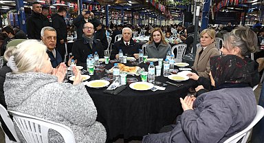 Kardeşlik sofrası Karacabey'de kuruldu