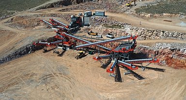 Kayseri Kocasinan'dan agrega tesisi