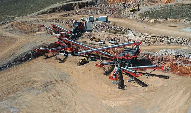 Kayseri Kocasinan'dan agrega tesisi