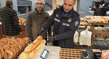 Kayseri Melikgazi zabıtasından fırınlara sıkı denetim