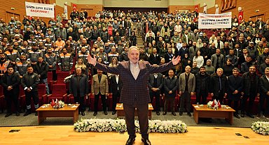 Kayseri Talas Belediyesi çalışanlarından Başkan Yalçın'a teşekkür