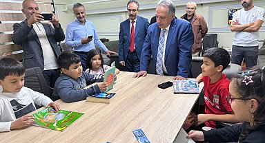 Kayseri Talas'ın 'Apartman Kütüphane' projesine büyük ilgi