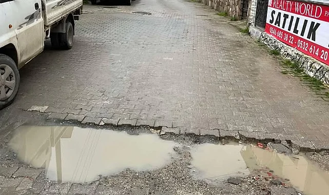 Keşan'da mahalleliyi isyan ettiren yol çilesi