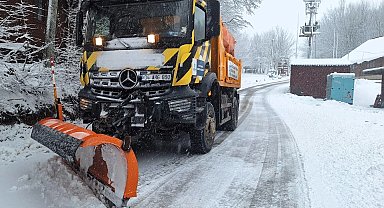 Kocaeli Büyükşehir karla mücadeleye hazır kıta