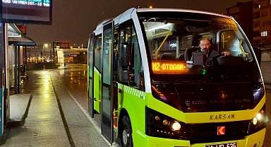 Kocaeli'de 24 saat kesintisiz ulaşım başladı