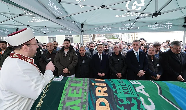 Kocaelispor–Beşiktaş maçında hayatını kaybeden Harda Kaçmaz'a son görev