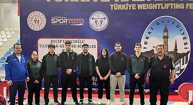 Konya Karatay Belediyespor'dan halterde Türkiye şampiyonluğu