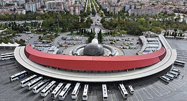 Konya Otogarı geçen yıl 18 milyona hizmet verdi