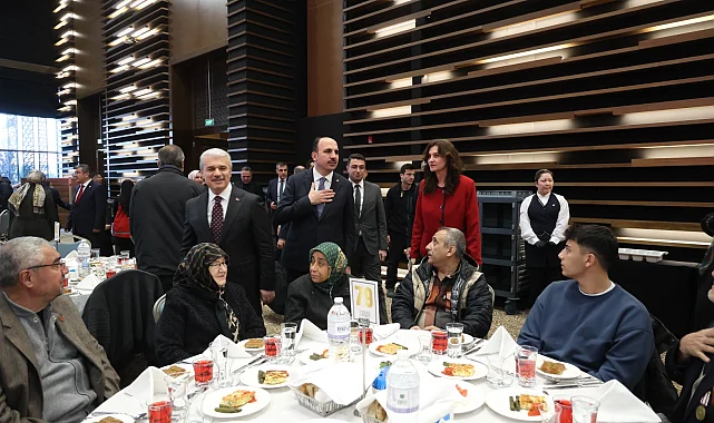 Konya'da "Büyük Aile Sofrası" iftarında şehit yakınları ve gaziler buluştu