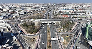 Konya'da o kavşak için şerit sayısı ikiye çıkarıldı