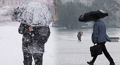 Kuvvetli Kar ve Sağanak Kapıda